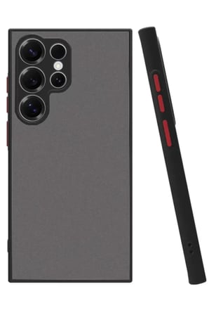 Newface Samsung Galaxy S Ultra Kılıf Montreal Silikon Kapak - Siyah