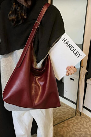 Minimalist Büyük Omuz Çantası – Şık Günlük Tote Bag | Zarif Kadın Çantası | Geniş Casual Tasarım