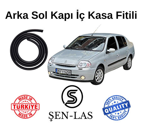Renault Clio 2 Sedan Şen-Las Sol Arka Kapı Fitili ŞL0904