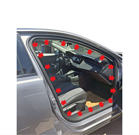 Renault Symbol (2.Nesil) Şen-Las Sağ Ön Kapı Fitili ŞL1601