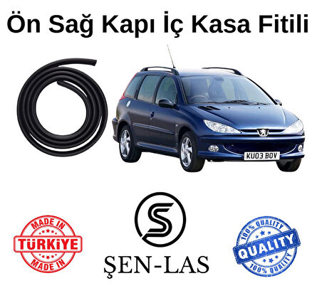 Peugeot 206 Station Wagon Şen-Las Sağ Ön Kapı Fitili ŞL14101