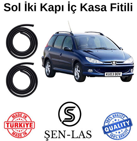 Peugeot 206 Station Wagon Şen-Las Sol Ön ve Arka Fitili ŞL14108