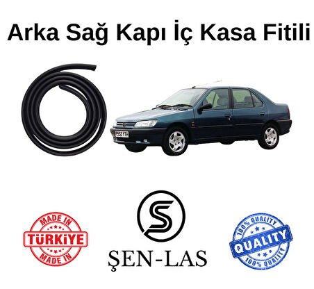 Peugeot 306 Sedan Şen-Las Sağ Arka Kapı Fitili ŞL15203