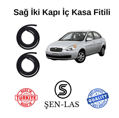 Hyundai Accent (2006-2012) Şen-Las Sağ Ön ve Arka Fitili ŞL20309