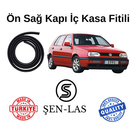 Volkswagen Golf 3.Nesil Şen-Las Sağ Ön Kapı Fitili ŞL30301