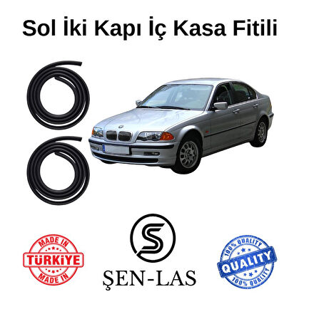BMW 3 Serisi E46 (2001-2005) Şen-Las Kadifeli Sol Ön ve Arka Fitili ŞL32508