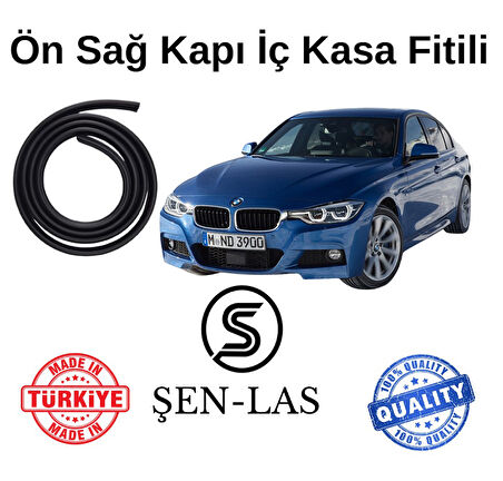 BMW 3 Serisi F30 (2012-2025) Şen-Las Kadifeli Sağ Ön Kapı Fitili ŞL33601