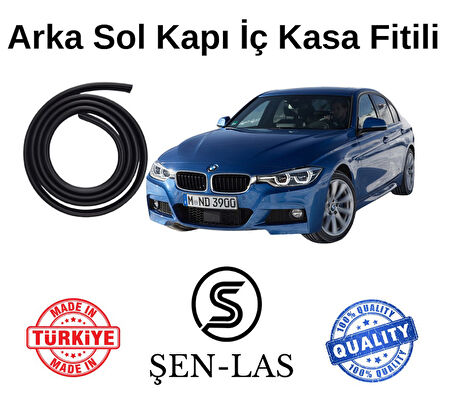BMW 3 Serisi F30 (2012-2025) Şen-Las Kadifeli Sol Arka Kapı Fitili ŞL33604