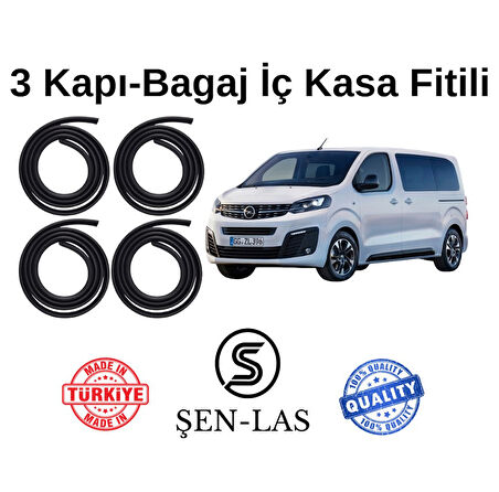 Opel Vivaro (2020-2024) Şen-Las 3 Kapı + Bagaj Fitili ŞL39108