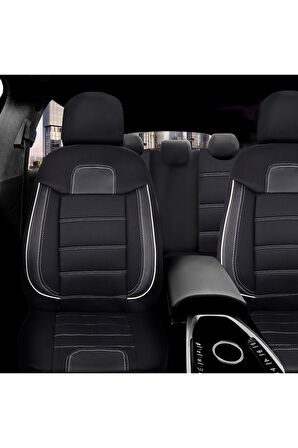 Hyundai İ20 Araçlara Uyumlu Tam Takım Basic B Model Oto Koltuk Kılıfı Seti