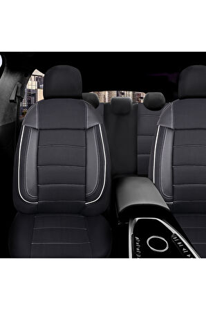 Fiat Bravo Araçlara Uyumlu Tam Takım Cover B Model Oto Koltuk Kılıfı Seti