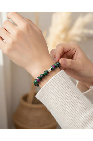 Anyolit Doğaltaş Kolye ve Bileklik