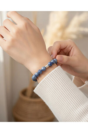 Sodalit Doğaltaş Kolye ve Bileklik