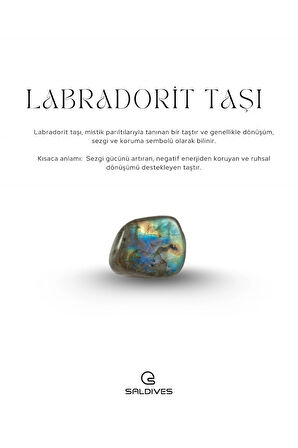 Labrodonit Doğaltaş Kolye ve Bileklik