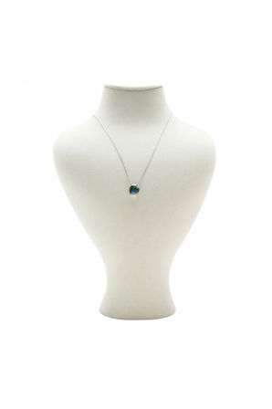 Kalpli His Taşı Doğaltaş Kolye