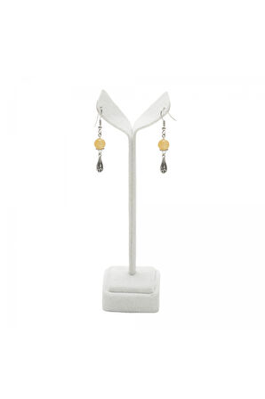 Kalsit Doğaltaş Kolye ve Küpe