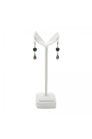 Anyolit Doğaltaş Kolye ve Küpe