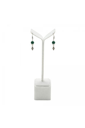 Malahit Doğaltaş Kolye ve Küpe