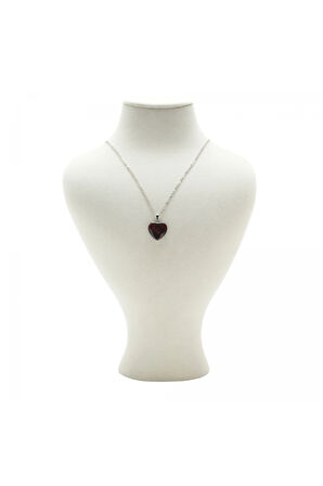 Kan Taşı Doğaltaş Kolye ve Küpe