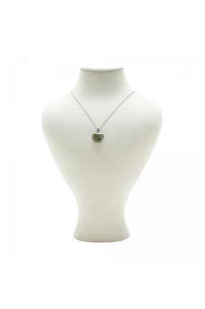 Labrodonit Doğaltaş Kolye ve Küpe