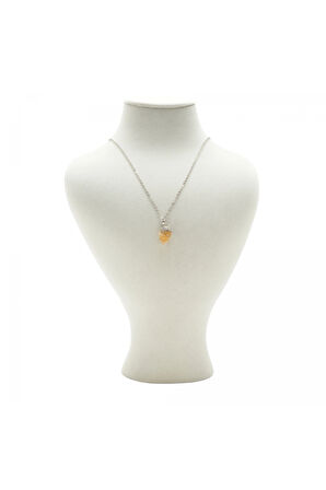 Sitrin Doğaltaş Kolye ve Küpe