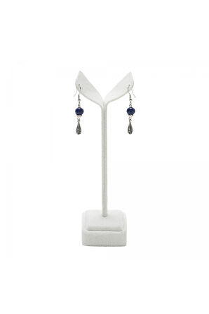 Lapislazuli Doğaltaş Kolye ve Küpe