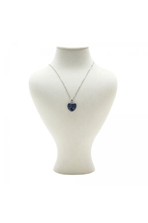 Lapislazuli Doğaltaş Kolye ve Küpe