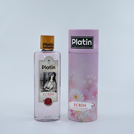 Platin Ecrin 80 Derece Cam Şişe 250 ml Kolonya