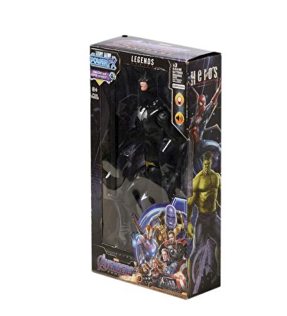 Sesli, Işıklı Legend Series Standlı Avengers Batman Oyuncak Figür - 30cm