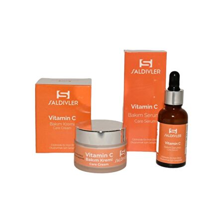 Vitamin C Krem ve Serum Seti