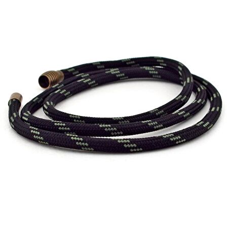 SİYAH HAKİ YEŞİL PARACORD BRONZ KLİPS ERKEK BİLEKLİK BT538