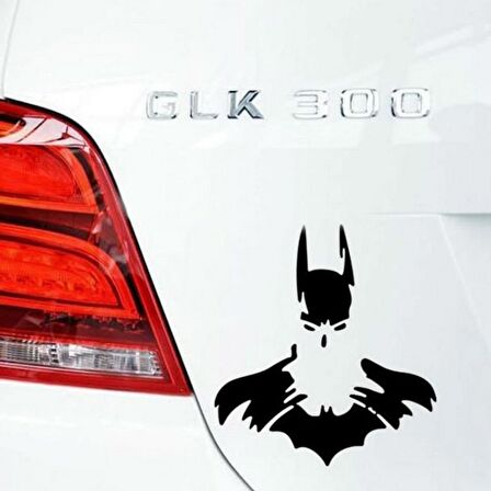 BATMAN KARA ŞOVALYE DC COMİCS OTOMOBİL ARAÇ STİCKERI CS042