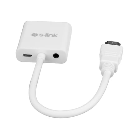 S-LINK SL-HVS13, HDMI To VGA+Audio+PD Çevirici