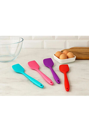 Isıya Dayanıklı Silikon Spatula 28 Cm Tekli