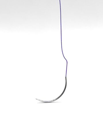İpek İplik USP 2 40 MM KESKİN 3/8 75 CM / 12'li Kut