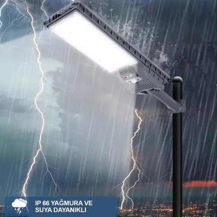 600W Güneş Enerjili Solar Bahçe Çevre  Lambası DLS