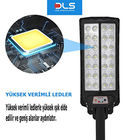 JG600 600 Solar DLS Güneş Enerjili  Bahçe Çevre  Lambası 