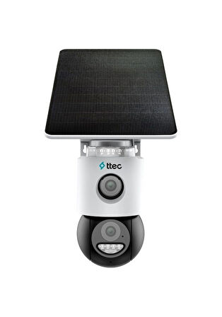 Ttec Slr-3320s-mh/sl-4g 6mp 4mm Ip Solar Panel Kamera