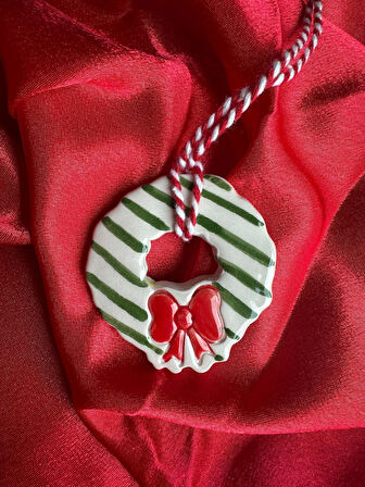 Seramik Yılbaşı Süsü