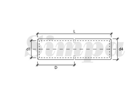 Simpa SEM-A/120 Ek Mufu Sıkmalı 120 mm2 - 40 Adet 