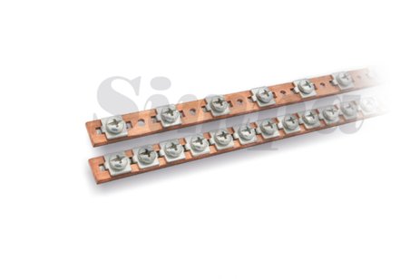 Simpa KUB-2,0/31 Nötr Topraklama Barası 31 Vida 2 X 15mm - 5 Adet 