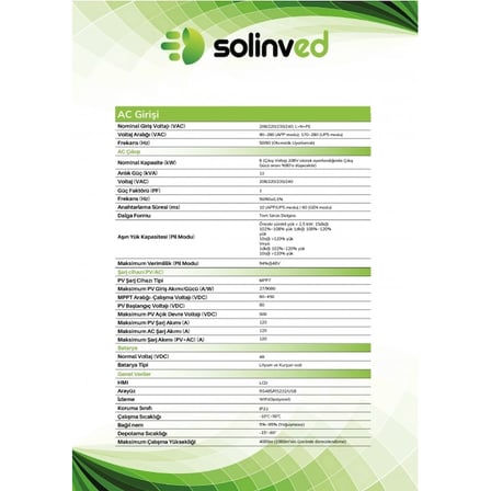 Solinved 6.5 kW 48 V Gordion Premium Serisi Mptt Off-Grid İnverter