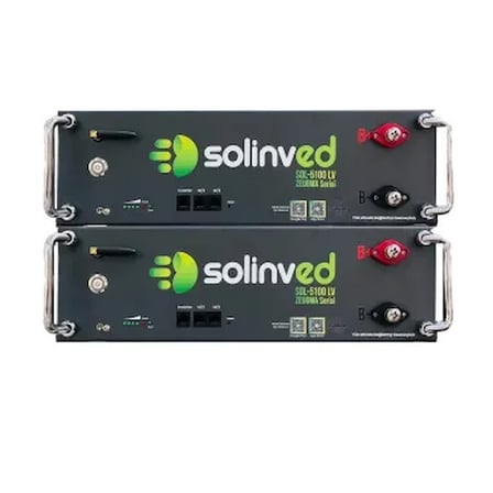 Solinved 51.2V 100Ah LiFePO4 Lityum Batarya 5.12kWh Zeugma Serisi