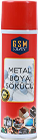 Gsm Solvent Metal Boya Sökücü Sprey 400 ML