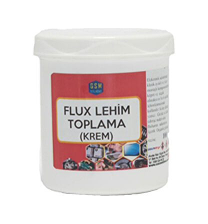 Flux Lehim Toplama (Krem) 100 Ml