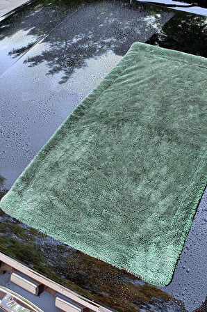 Oto Kurulama Bezi Havlusu Leke Bırakmaz Su Emici Araç Yıkama Araba Uzun Cam Kurulama Havlusu 80x40