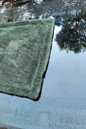 Oto Kurulama Bezi Havlusu Leke Bırakmaz Su Emici Araç Yıkama Araba Uzun Cam Kurulama Havlusu 80x40