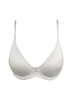 9405 Fanetta Kadın Soft Kaplı Desteksiz Sütyen Ekru