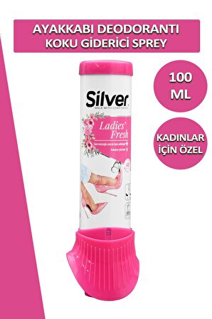 Kadın Ayakkabı Deodorantı Koku Giderici Önleyici 100 ML Ladies Fresh