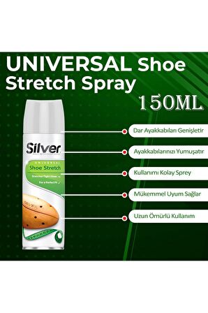 Ayakkabı ve Deri Esnetici Genişletici Sprey Shoe Stretch 150 ML